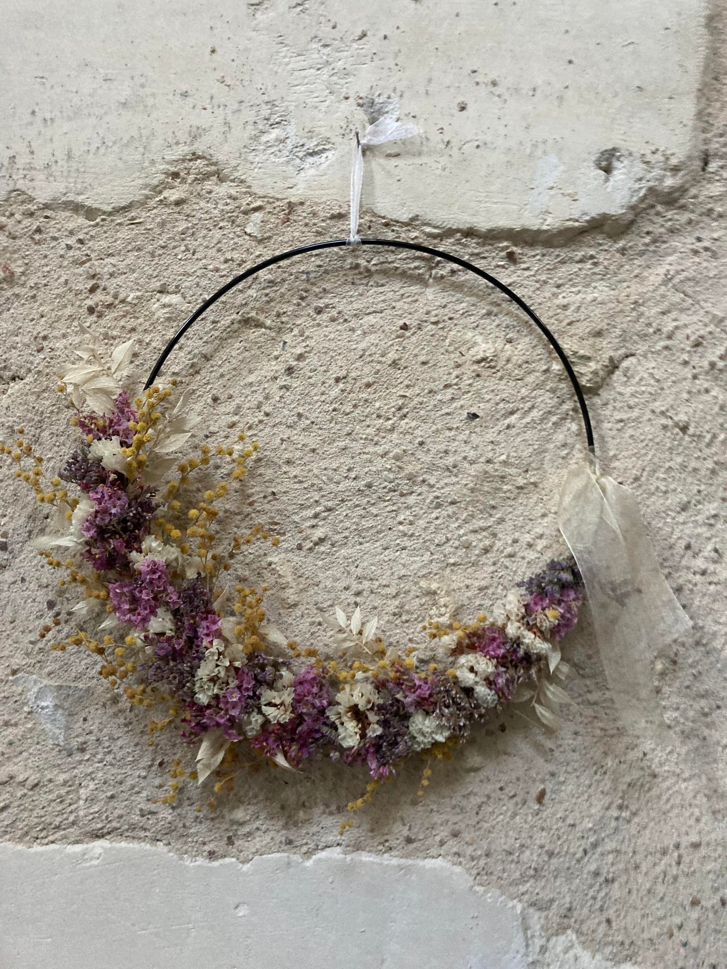 Couronne fleurie
