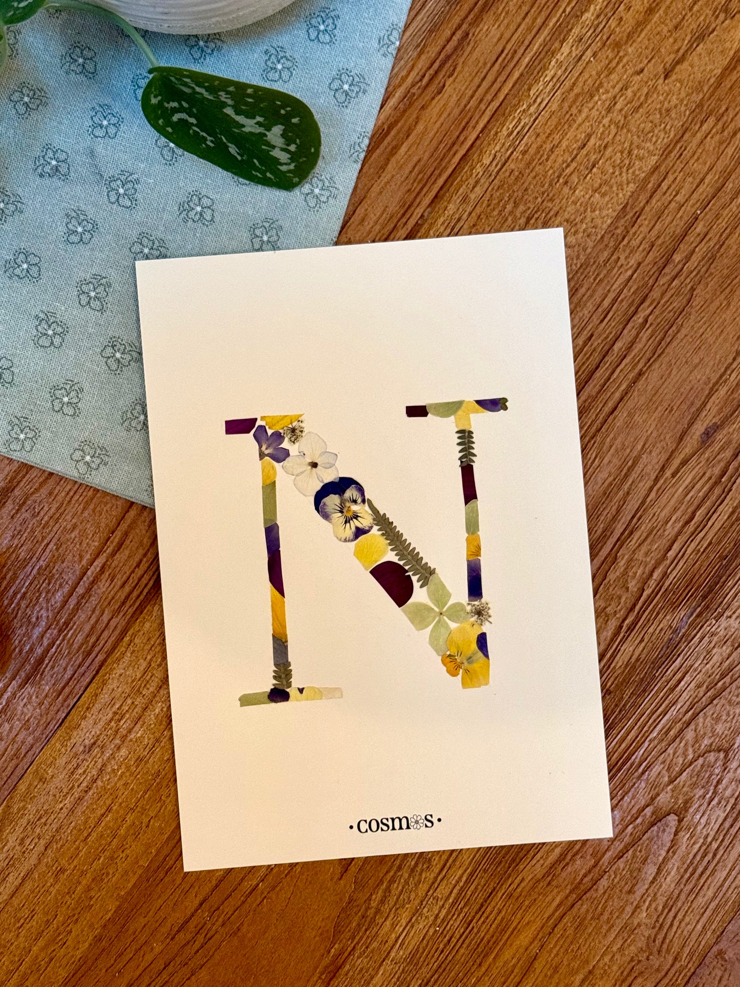 Herbier - lettre