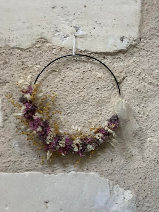 Couronne fleurie