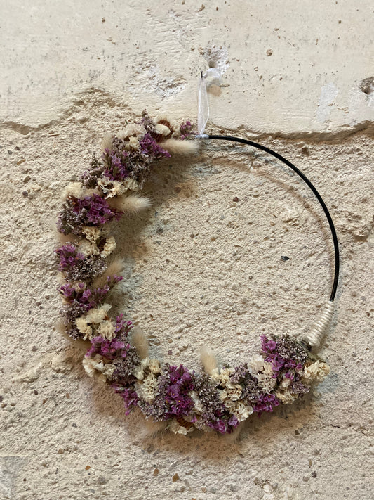 Couronne fleurie
